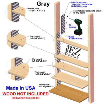 Setup Stud Rack EZStudRack Package | EZStudRack